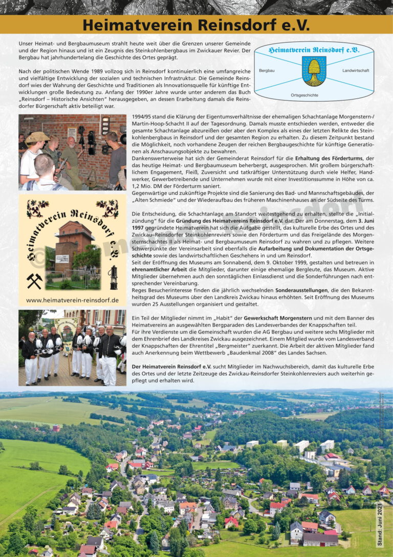 Geschichtliches HeimatvereinReinsdorf